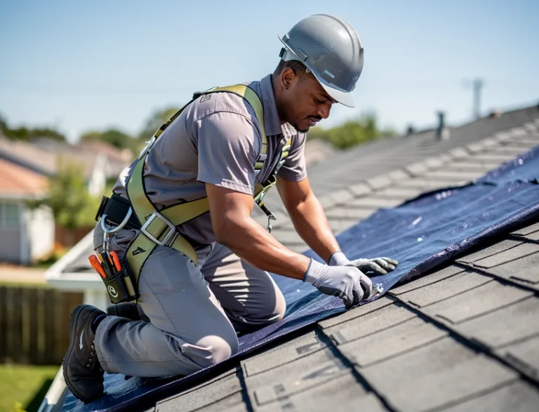 Roof Tarping service in Worthing